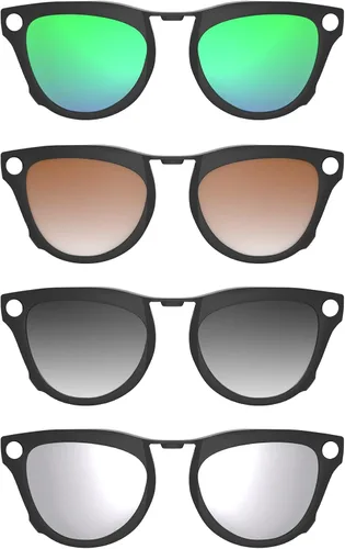 Vista 11 de HIBLOKS Polarized Clip for RayBan Meta Skyler Gen 1/2 (RW4010/RW4014 52-20)