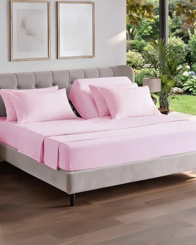Vista 202 de Juego de sábanas Twin de 4 piezas - Cómodo, transpirable y refrescante - Juego de ropa de cama de lujo de hotel ultrasuave con bolsillos profundos