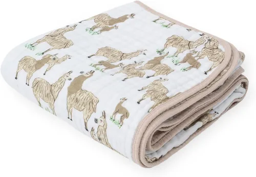Vista 53 de Little Unicorn Manta de recepción para recién nacidos Ultra suave, tela de muselina multicapa Regalo para recién nacidos y para llevar
