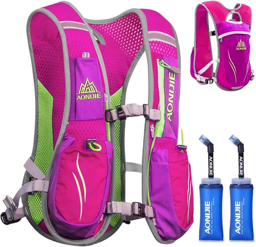 Vista 15 de TRIWONDER Running Vest Hydration Pack Backpack for Men & Women, Lightweight Trail Marathon Run Race Vest for Cycling Jogging