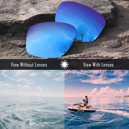 Vista 2 de Polarized Replacement Lenses for Ray-Ban RB3519 59mm Sunglass