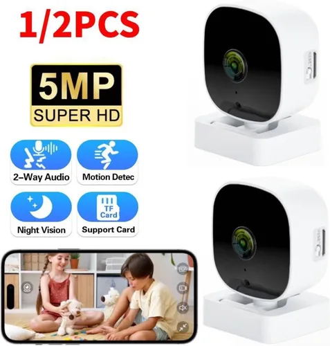 Vista 2 de Mini cámara de seguridad inalámbrica HD WiFi para el hogar