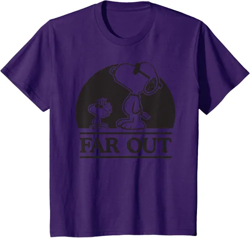 Vista 20 de Peanuts Woodstock 50th Anniversary Far Out Snoopy - Camiseta Blanco