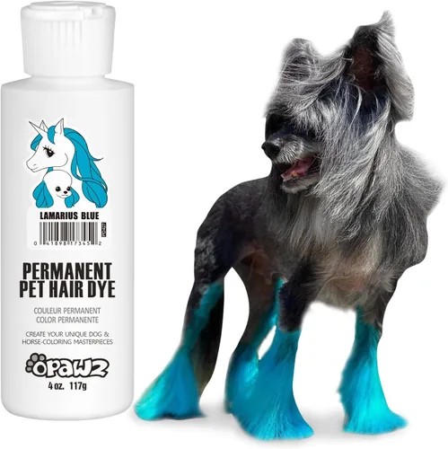 Vista 10 de OPAWZ Tinte permanente para el pelo de los perros, tinte para el pelo de las mascotas utilizado de forma segura por salones de aseo durante una