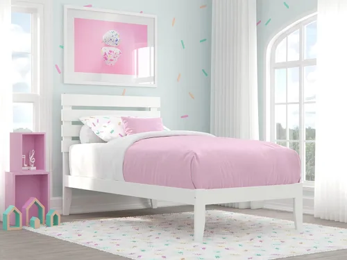 Vista 6 de AFI, Cama Oxford Queen con plataforma, color espresso