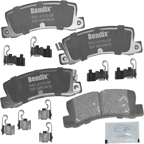 Vista 18 de Bendix Priority1 CFC154 - Juego de pastillas de freno de disco para Avanti II, Century, LeSabre, Regal, Riviera, chasis comercial, DeVille