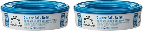 Vista 13 de Marca Amazon – Mama Bear – Recambios para cubos de pañales Genie, sin perfume, 270 unidades (paquete de 1)