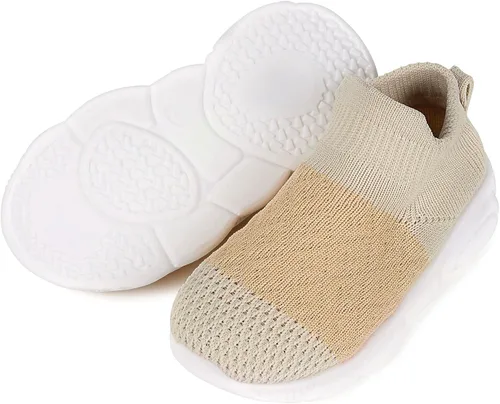 Vista 83 de Zapatos de bebé Pantuflas para niños pequeños, calcetines para niños y niñas, suela antideslizante