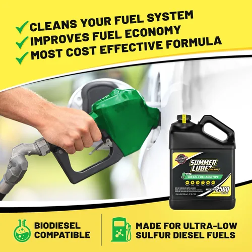 Vista 2 de Opti-Lube Summer+ Fórmula de cetano aditivo para combustible diesel: galón (1 galón - trata 2560 galones)