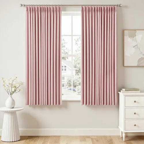 Vista 38 de MIULEE - Cortinas de lino beige con pliegues a presión 100% opacas para dormitorio, cortinas de ventana con memoria y bloqueo de luz para oscurecer