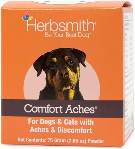 Vista 12 de Herbsmith Dolores de confort – Alivio del dolor a base de hierbas para perros + gatos – para dolores de mascotas + dolores – Suplemento