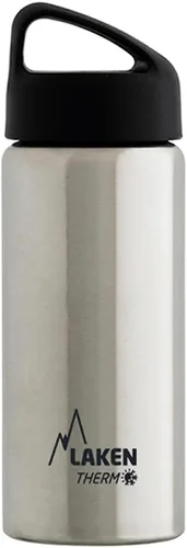 Vista 33 de Laken Thermo Classic - Botella de agua de acero inoxidable aislada al vacío de boca ancha Azul