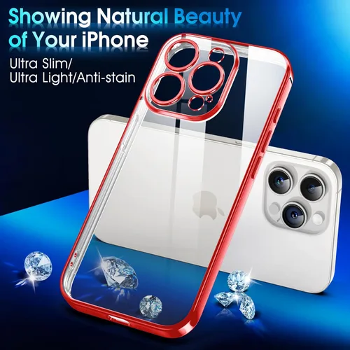 Vista 78 de Supdeal Funda cristalina transparente para iPhone 11, [No se amarillea] [Protección de la cámara] [Probado contra caídas de grado militar] Funda