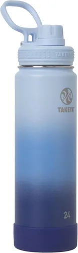 Vista 36 de Takeya Actives Botella de Agua con Tapa de Boquilla, Botella con Doble Aislamiento de Acero Inoxidable, Apta para Lavavajillas y Sin BPA, Botella