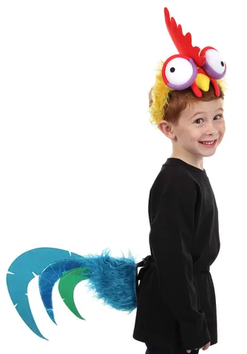 Vista 2 de Set de Diadema y Cola de Hei Hei de Moana de Disney Multicolor