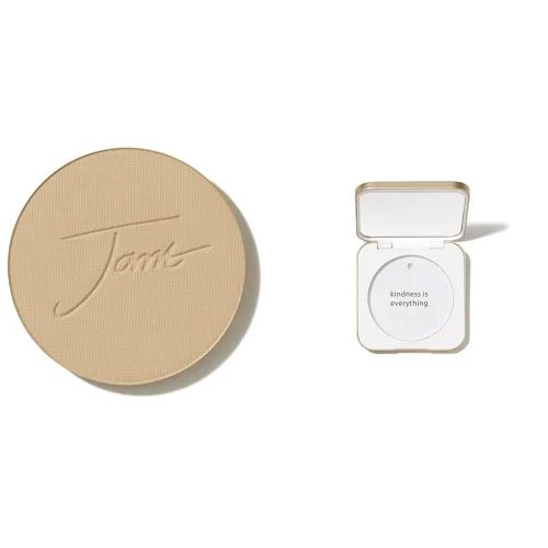 Vista 29 de Jane Iredale PurePressed Base Polvo Mineral de Maquillaje de Repuesto o Juego de Compacto Rellenable Polvo Prensado Semi Mate con SPF Sin Talco