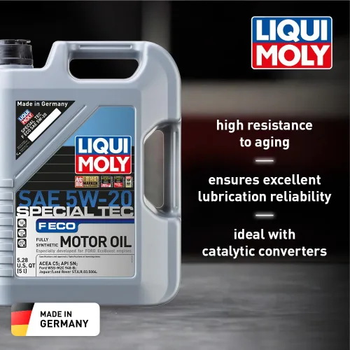 Vista 3 de LIQUI MOLY Special Tec F ECO SAE 5W-20 5 L Aceite de motor totalmente sintético SKU: 2264