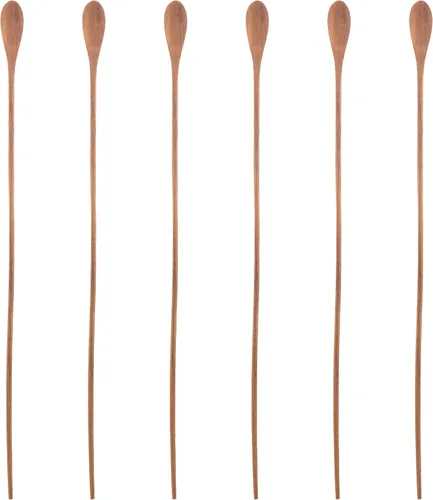 Vista 14 de Karma CUCHARAS DE MADERA NEGRA GRANDES S/4, juego de 4