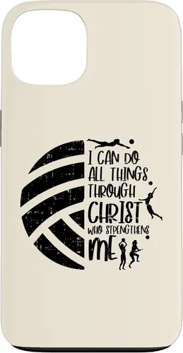 Vista 7 de I Can Do Things Through Christ Volleyball Christian Gift Case for iPhone 17