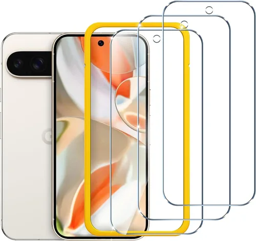 Vista 15 de ivoler Paquete de 2 protectores de pantalla de vidrio templado para Google Pixel 4a 4G (5.8 pulgadas)