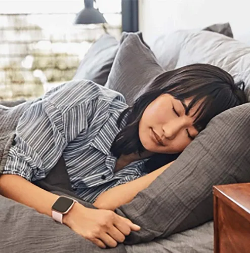 Vista 8 de Bandas de repuesto compatibles con Fitbit Versa/Versa 2 / Versa Lite, correa ajustable de silicona para accesorios clásicos, correas de fitness
