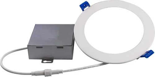 Vista 3 de NICOR Lighting DLE621202KRDWH - Kit de iluminación empotrada, color blanco, 6 pulgadas