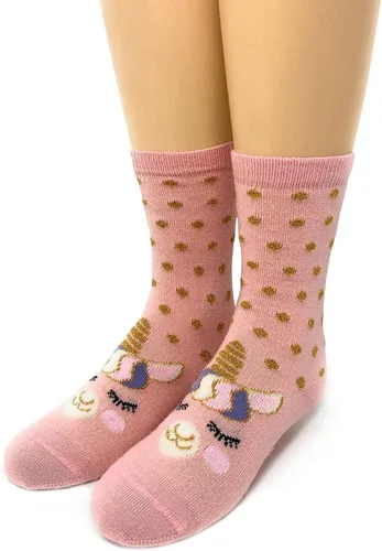 Vista 4 de Warrior Alpaca Socks - Calcetines antideslizantes Alpacacorn Princess