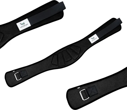 Vista 4 de Impulse Max Sport - Cinturón de levantamiento de pesas para hombres y mujeres – Bloqueo automático de 6 pulgadas para levantamiento de pesas