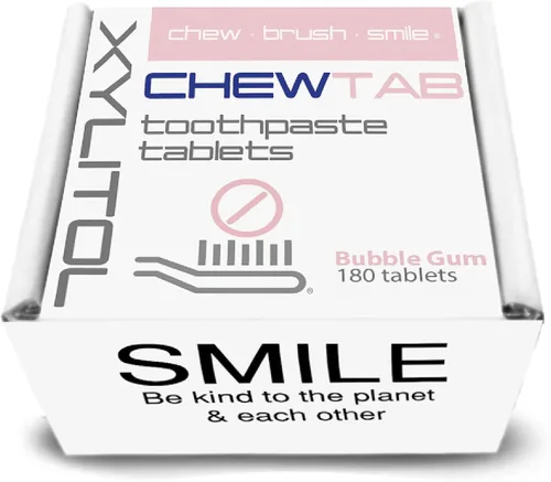 Vista 5 de Pastillas de pasta de dientes Chewtab Recambio de menta