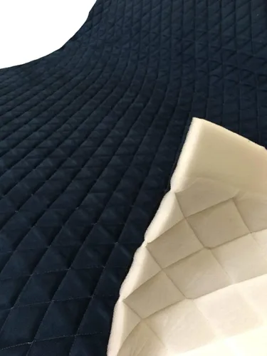 Vista 2 de Luvfabrics Respaldo de espuma de gamuza sintética acolchada - Automotriz, Headliner, tapicería de muebles, proyectos de bricolaje, decoración
