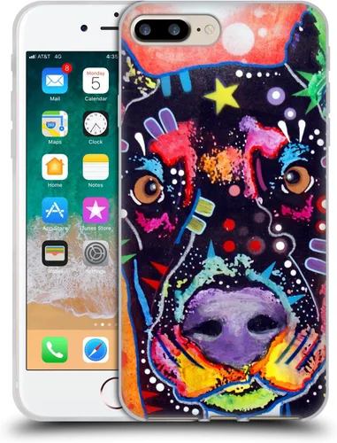 Vista 411 de Oficial Dean Russo perros 3 suave funda de Gel para Apple Iphone 7 Plus/8 Plus, Amy