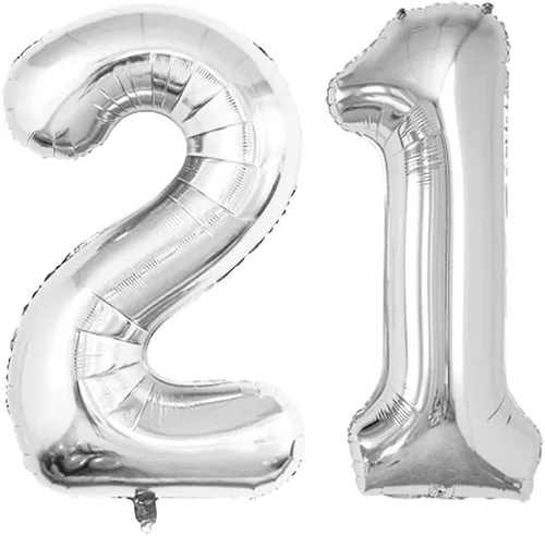 Vista 97 de Goer, conjunto de globos de papel aluminio para decoraciones de cumpleaños, globos de las letras de feliz cumpleaños y de números Oro