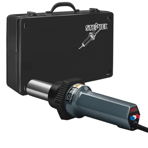 Vista 3 de Steinel Herramienta eléctrica industrial HG 5000 E - Pistola de calor de 230 V con salida de 28 cfm, control de temperatura y flujo de aire