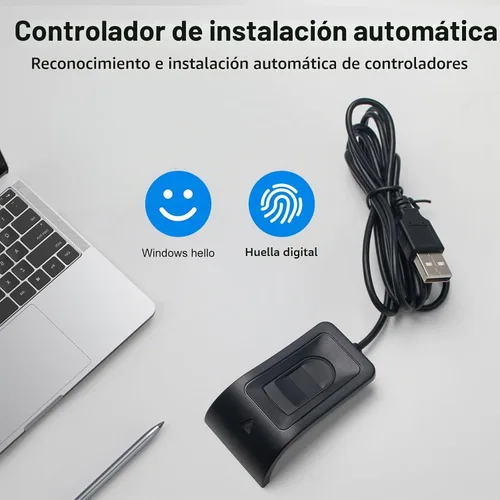 Vista 7 de Lector de huellas dactilares USB JIAN BOLAND para Windows