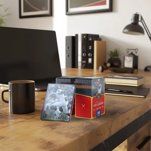 Vista 6 de Cardboard Gold Cargadores superiores de 140pt para tarjetas gruesas