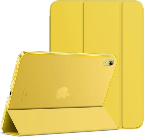 Vista 12 de JETech - Funda para iPad (A16) de 11ª y 10ª generación, color negro Cover for 2025/2022 Model, Translucent Back, Tri-Fold Stand, Auto Wake/Sleep