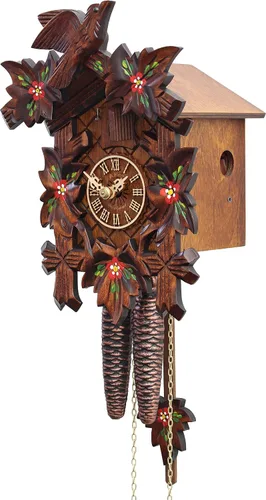 Vista 3 de Reloj de cuco - Flores de primavera
