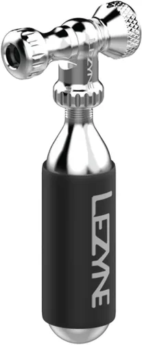 Vista 9 de LEZYNE Control Drive - Inflador de neumáticos de bicicleta de CO2, bomba de inflado de aluminio compatible con Presta & Schrader con válvula