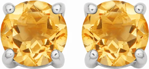 Vista 21 de Amazon Essentials Aretes redondos de plata de ley con piedra natal (anteriormente colección Amazon)
