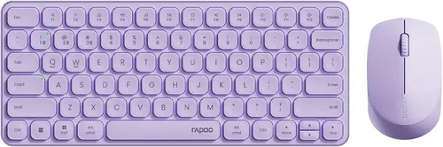 Vista 14 de Rapoo 9010M Combo de teclado y mouse multidispositivo, juego de teclado y mouse inalámbrico 2.4GHz/Bluetooth 5.0/4.0 para Windows/Mac/Linux/Chrome