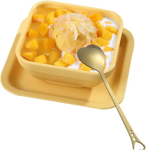Vista 3 de Cuchara de mesa Cucharas de helado Cucharas de acero inoxidable Cucharas medidoras Cuchara de té Cuchara de azúcar Cuchara de té Cuchara de azúcar