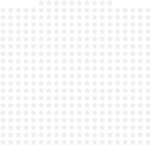Vista 70 de LiteMark Calcomanías de vinilo mate extraíbles con diseño de estrella Blanco