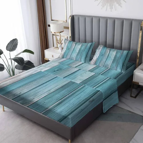 Vista 44 de Juego de sábanas tamaño individual con águila calva, sábanas de cama de águila, microfibra suave y bolsillo profundo y sábanas estampadas sin