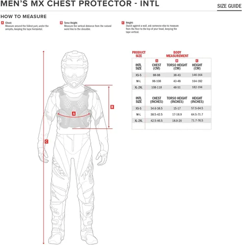 Vista 3 de Alpinestars A-4 Max Roost Guard, Motocross Off-Road Chest Protector, CE-Certified Negro/Antracita/Amarillo Fluorescente