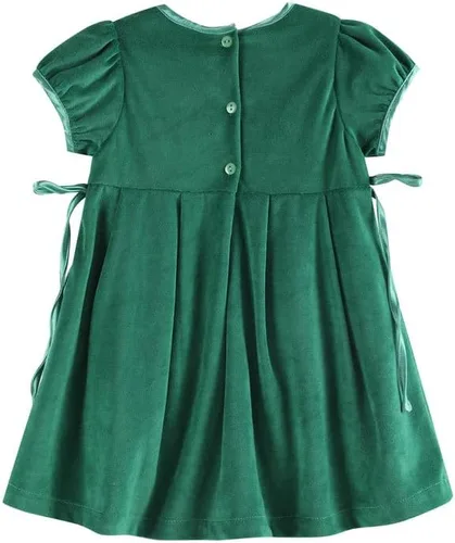 Vista 2 de Lil cactus Vestido de manga corta de Navidad para bebés y niñas