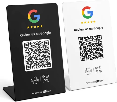 Vista 12 de HotLabel Review Stand 1-Pack + 1 Tarjeta de Revisión - Negro