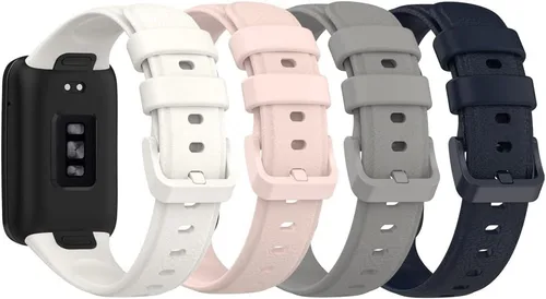 Vista 18 de Senter Correa de silicona suave de liberación rápida para reloj inteligente Huawei Band 7 Pro