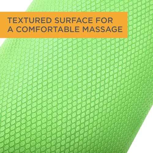 Vista 5 de Maximo Fitness Foam Roller - High Density Exercise Roller for Trigger Point Self Massage, Muscle and Back Roller for Fitness, Physical Therapy, Yoga
