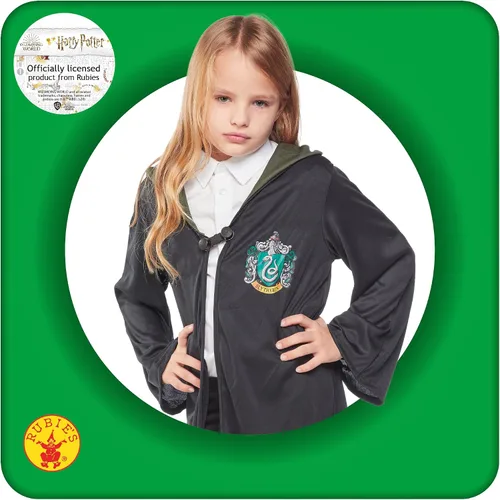 Vista 3 de Disfraz de bata de Slytherin