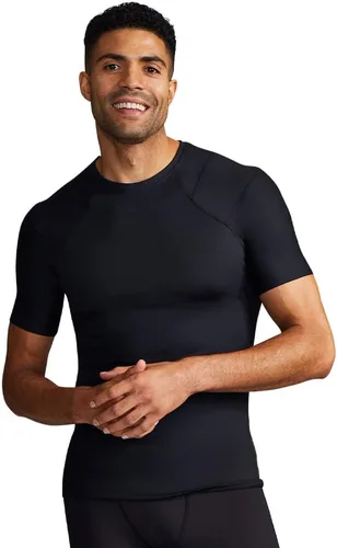 Vista 9 de Tommie Copper Camiseta de compresión con corrector de postura para hombre, con protección solar UPF 50